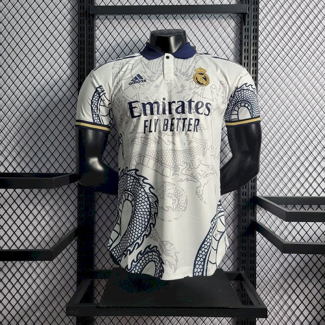 MadrId Dragon White Fan Version Jersey+Short Set