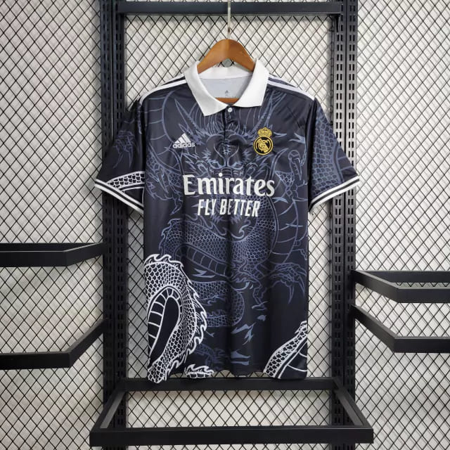 Real Madrid Black Dragon Jersey