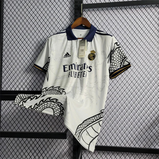 MadrId Dragon White Fan Version Jersey+Short Set