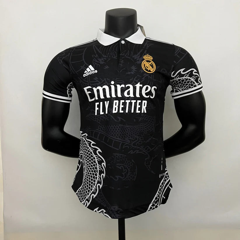 Real Madrid Black Dragon Jersey