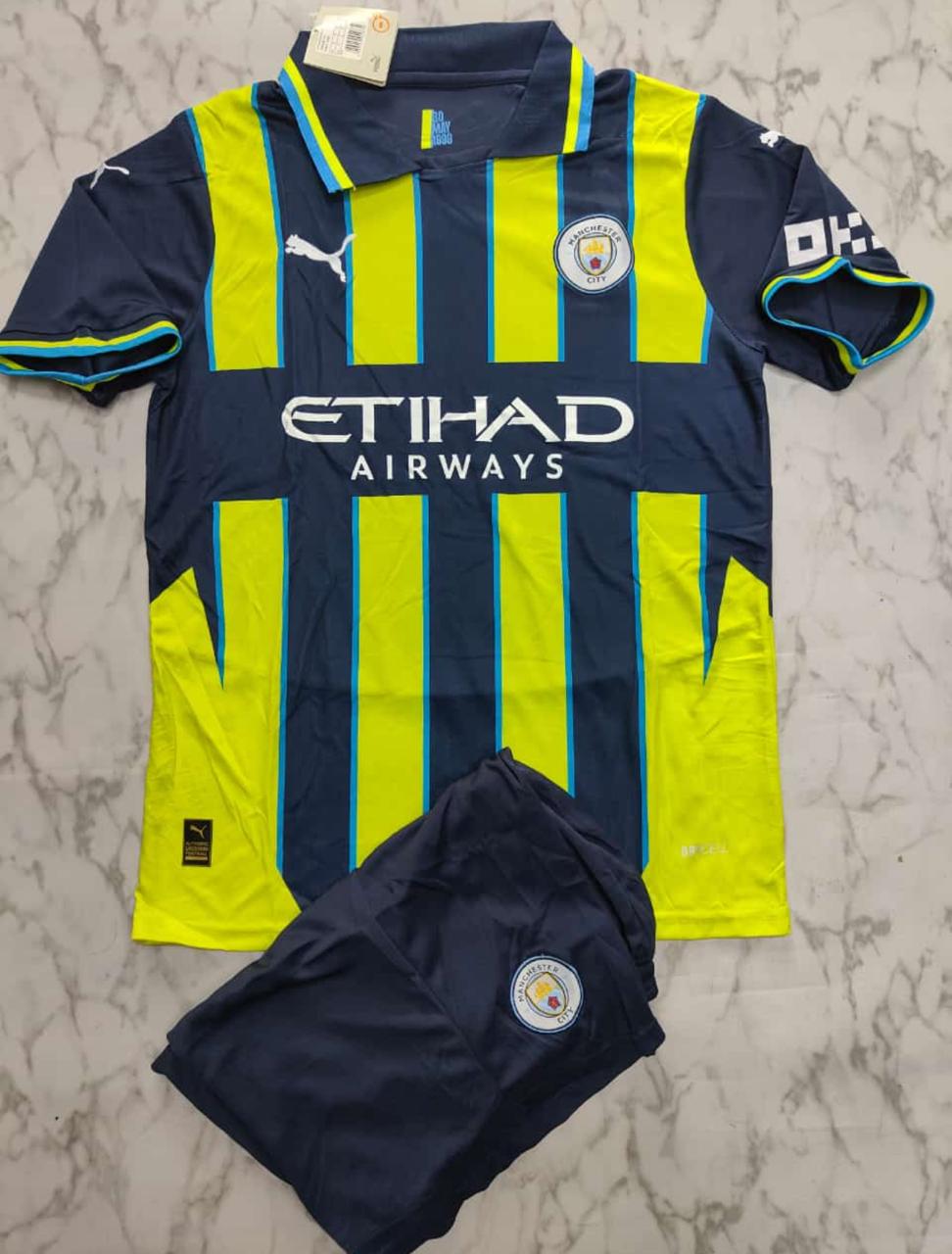 Manchester City Football Jersey Away 24/25